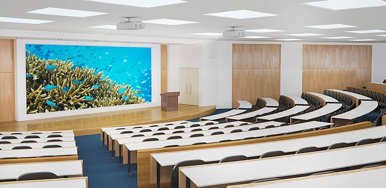 Projectors for meeting rooms and digital signage applications